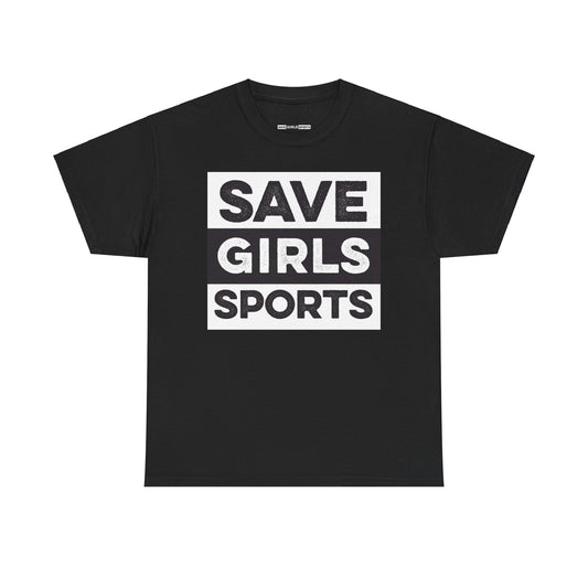 Save Girls Sports Cotton Tee (Black)