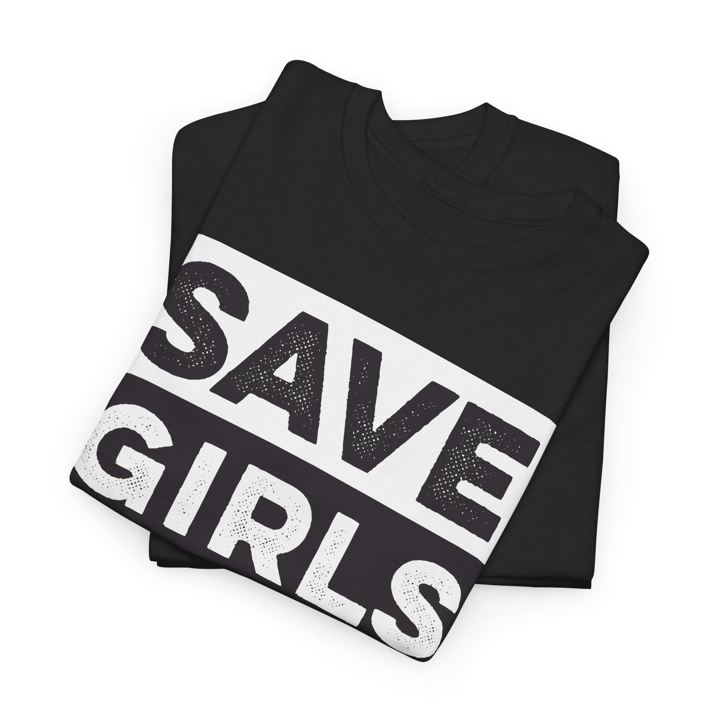 Save Girls Sports Cotton Tee (Black)