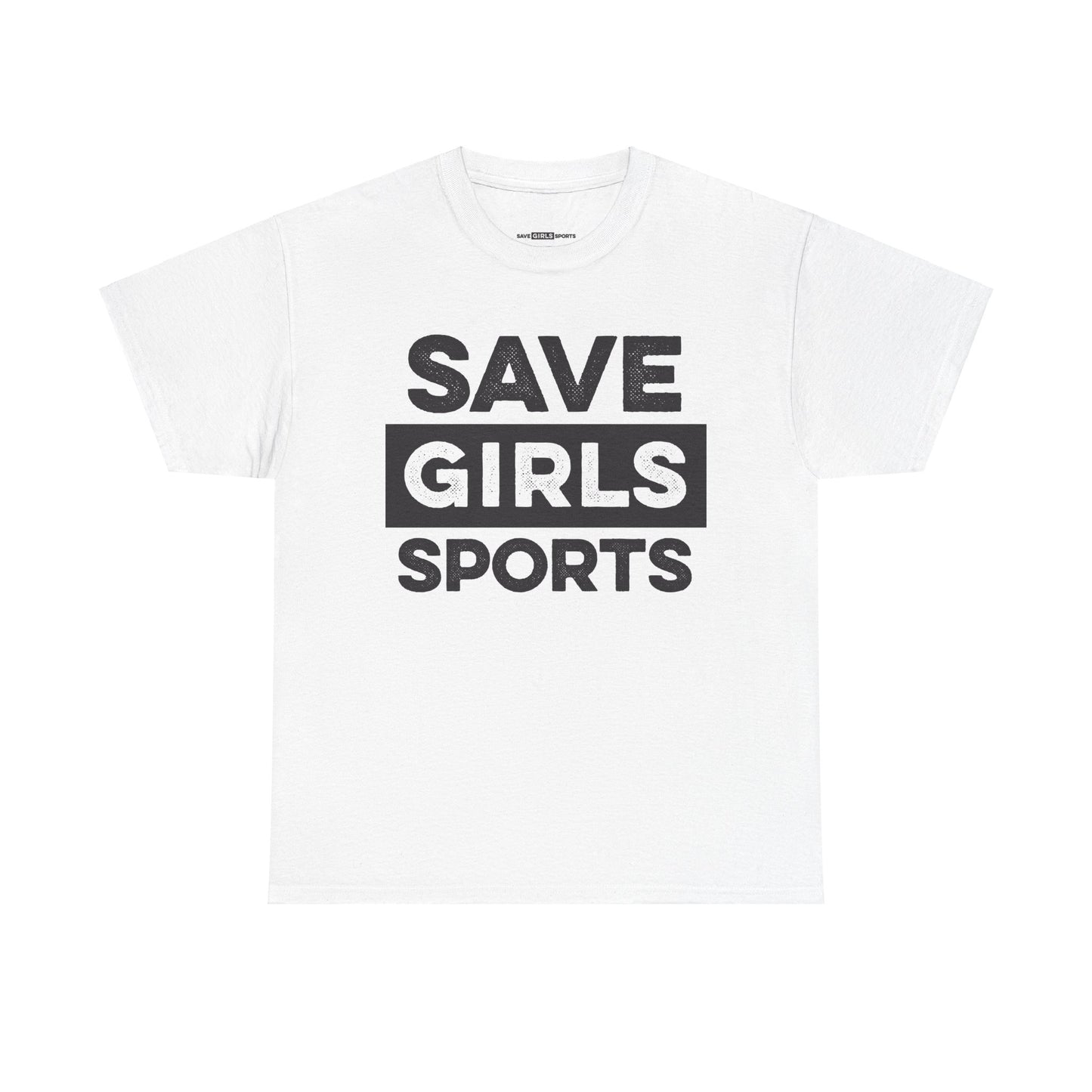 Save Girls Sports Cotton Tee (White)