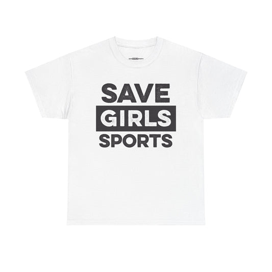 Save Girls Sports Cotton Tee (White)