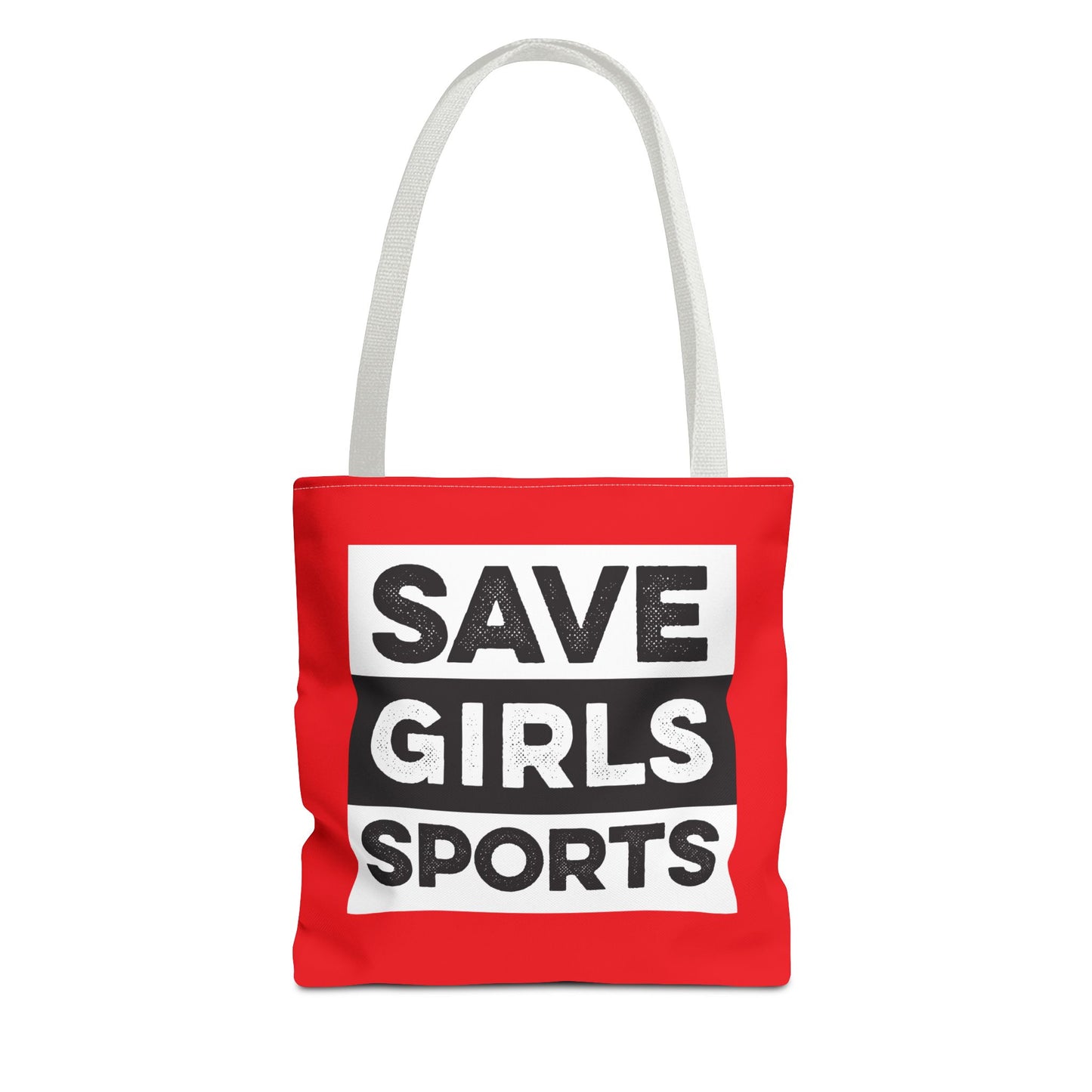 Save Girls Sports Tote Bag (Red)
