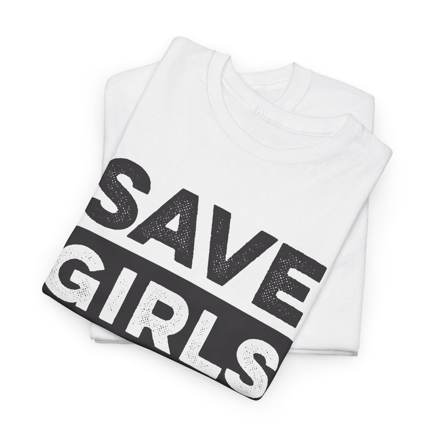 Save Girls Sports Cotton Tee (White)